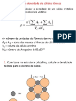 Cálculo Da Densidade de Sólidos Iônicos-Parte-1