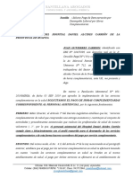 Pago horas complementarias personal salud Hospital Daniel Alcides Carrión