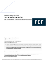 Permission To Print: This Document May Be Freely Printed, Copied, Reproduced and Distributed