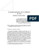 La Prueba Agustiniana d Ela Exisencia de Dios