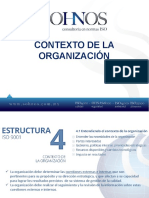 Contexto de La Organizacion ISO 9001