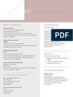 Green and Grey Color Blocks Digital Marketing Resume-2