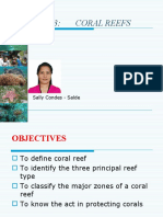 Lesson 3: Coral Reefs: Sally Condes - Salde