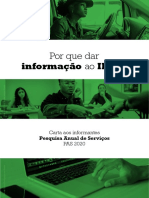 PAS 2020carta Ao Informante Da Pesquisa Anual de Servicos