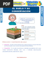El Suelo y Su Conservación para Tercer Grado de Primaria