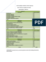 Matriz Curricular Vigilancia