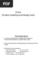 Erwin (A Data Modeling and Design Tool)