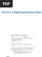 R12 12.1.1 Rapid Install Screen Shots