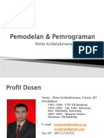 P-1 Pemodelan & Pemrograman