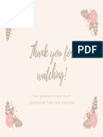 Pastel Floral Bridal Shower Thank You Card