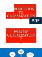Week 1 What Is Globalization
