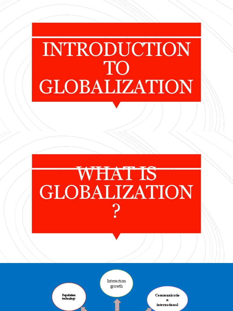 Understanding Globalization Concepts | PDF | Globalization | Economies