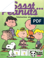 Montena - SSSST Peanuts Historias Sin Palabras