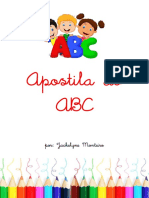 Apostila ABC atividades repetição lógica pintura