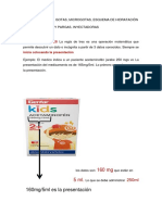 Repaso Se Dosis Gotas Microgotas Esquema de Hidratacion
