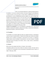 Metodología de Investigación Técnicas Métodos