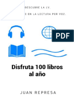 Disfruta 100 libros al año - Juan Represa