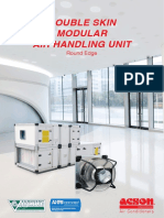 Double Skin Modular Air Handling Unit: Round Edge