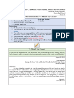 ACTIVITY 4: Recontextualization "To Whom It May Concern" Name of Groupmates: Grade and Section