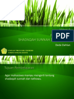 Pengertian Shadaqah Sunnah Dan Tathowu