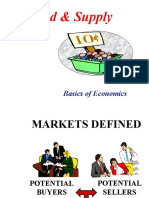 Demand & Supply: Basics of Economics
