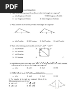 Summative Test in Mathematics 8