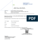 Menunjuk Surat Nomor: B.76.e-KW - VIII/RTC/08/2021 Perihal Penawaran Kerjasama BRI Kanwil Semarang