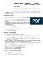 Passos Para Migrao Para o Protheus 11-Nov2011