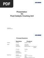 FCCU Operation and Process Overview | PDF | Cracking (Chemistry) | Zeolite