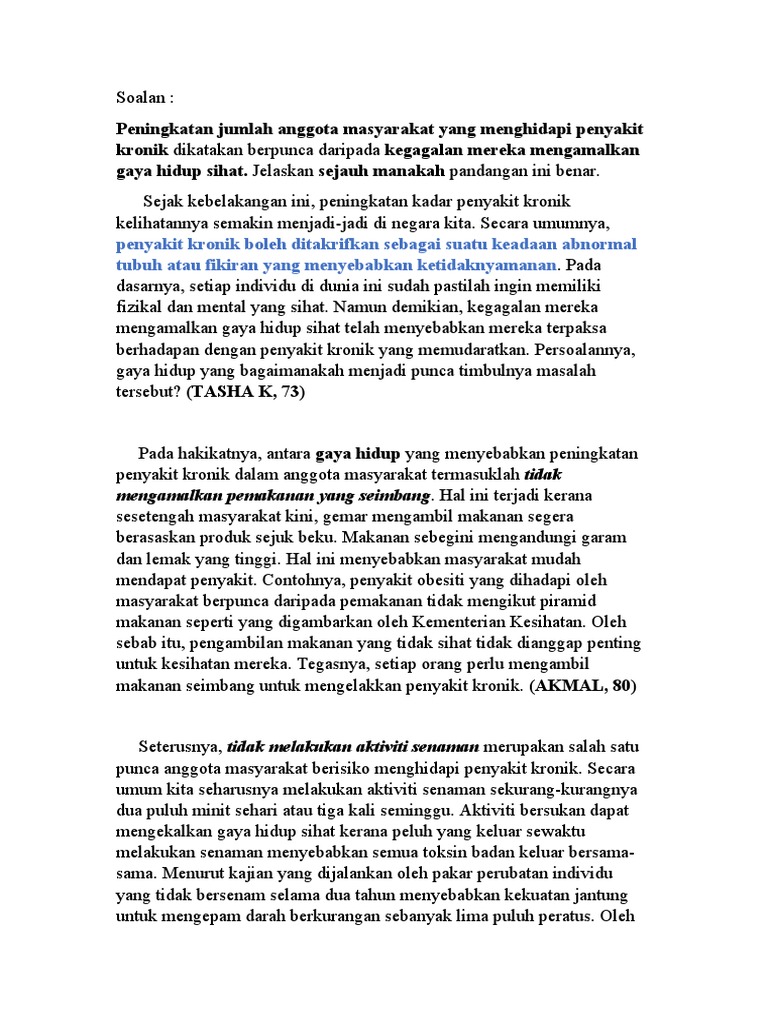 Gaya Hidup Sihat | PDF