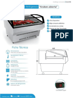 KRA-180 - Exhibidor Refrigerado Kraken Abierta