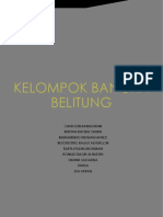 LHS - Kelompok Bangka Belitung - Identifikasi Taman Nasional Di Sumatra