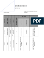 Matriz de Riesgos y Peligros