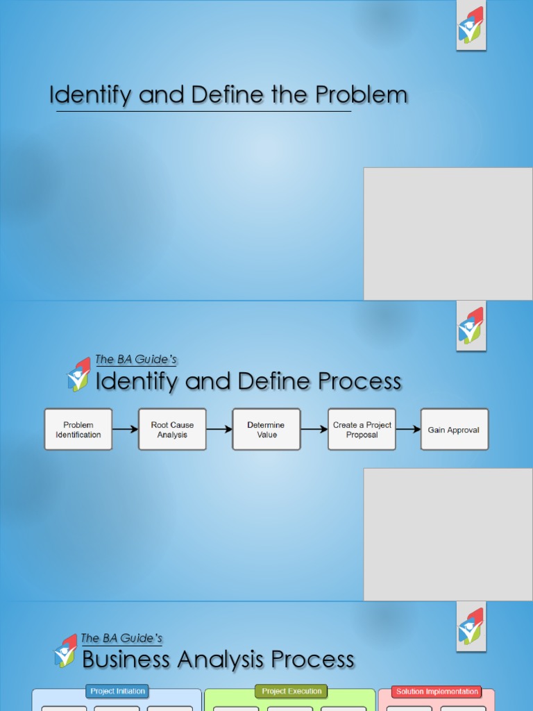 003 1-IdentifyTheProblem | PDF | Questionnaire | Swot Analysis