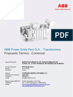 OPP-20-6013219 - Antamina - Inspección de transformador