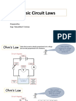 Basic Circuit Laws: Prepared By: Engr. Tomashita P. Arenas
