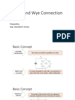 Delta and Wye Conversion Formulas