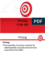 Pricing, K