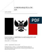 Datos de La República Monarquíca de Gualeguas