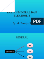 Kuliah Mineral Dan Elektrolit