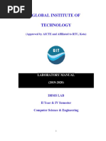 DBMS Lab Manual