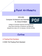 Floating Point Arithmetic: Computer Architecture and Assembly Language Dr. Aiman El-Maleh