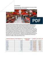 Estudio de Casoactividad 1 Estudio de Caso Clasificacion de Inventario y Clasificación de Los Productos de Acuerdo Al Metodo ABC