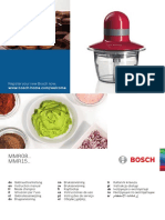 Manual Bosch Blender