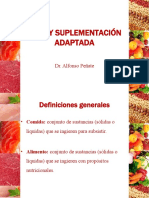 Clase 1 - Dieta y Suplementación Adaptada