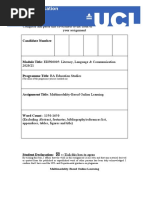 Complete and Paste This Coversheet To The Front of Your Assignment