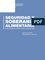 Seguridad y Soberania Alimentaria. Fao.2012