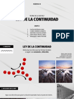 LEY DE LA CONTINUIDAD - GRUPO 3 - PLÁSTICA IV