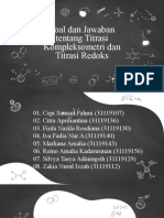 Titrasi Kompleksometri Dan Titrasi Redoks