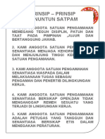 Prinsip - Prinsip Penuntun Satpam